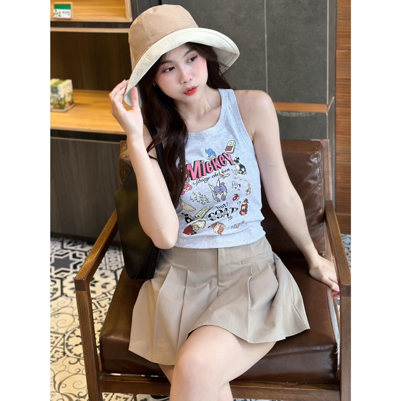 Áo Thun Tanktop - 229 - Mickey