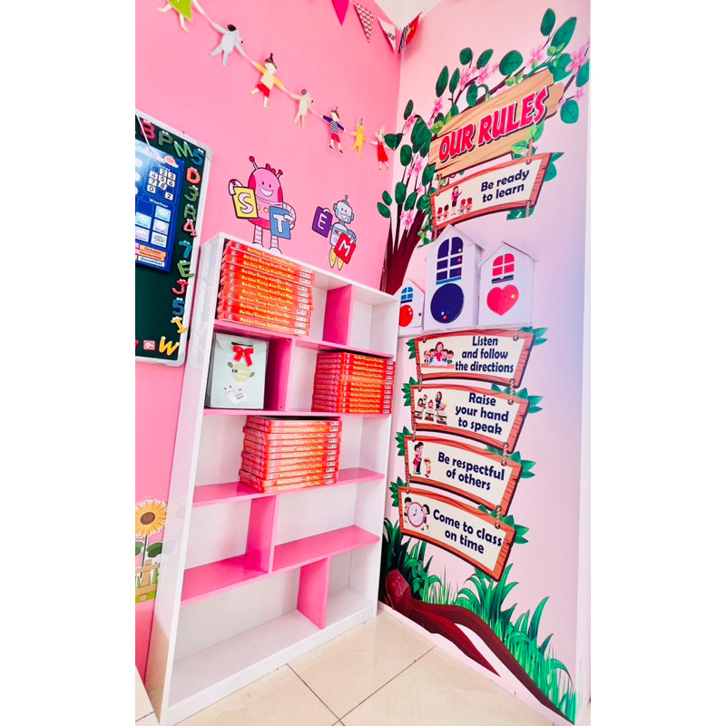 Tranh trang trí phòng Tiếng Anh theo kích thước yêu cầu