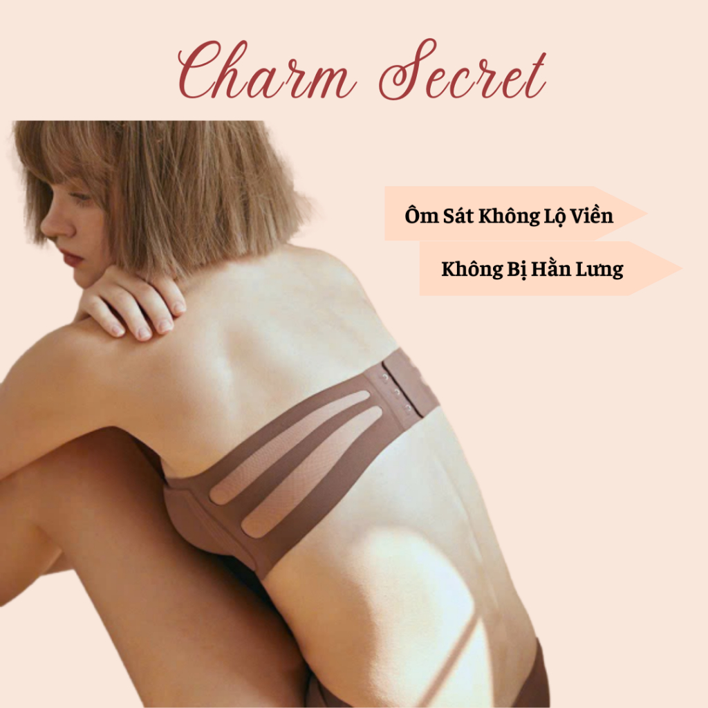 Áo Lót Không Dây Chống Tụt Nâng Ngực Áo Cup Ngực Áo Bra Quây Không Gọng, Áo Lót Quây - CNS