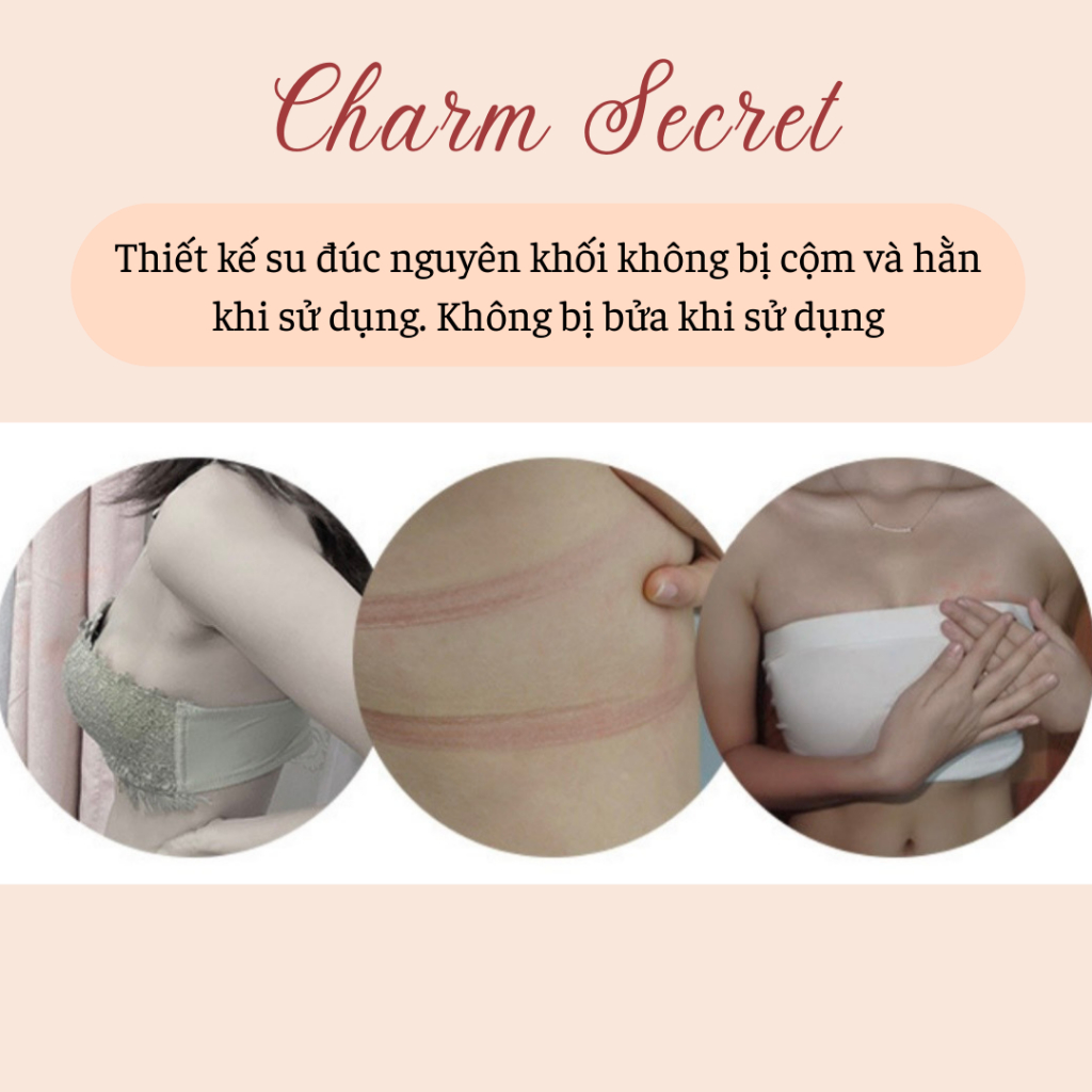 Áo Lót Không Dây Chống Tụt Nâng Ngực Áo Cup Ngực Áo Bra Quây Không Gọng, Áo Lót Quây - CNS