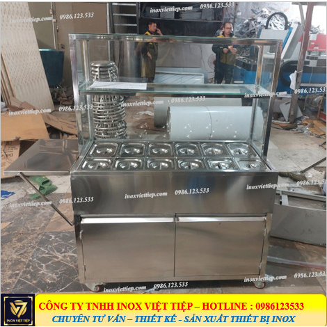 Xe bán hàng trà sữa