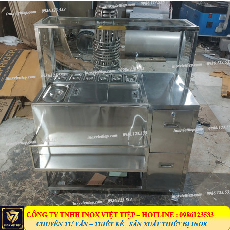 Xe bán hàng trà sữa