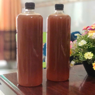 Mật ong rừng nguyên chất chai 1l hàng sale