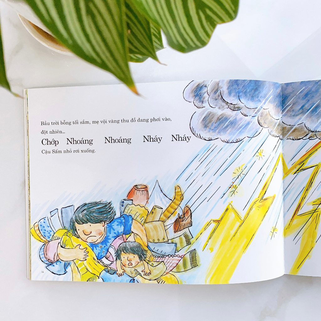 Sách Ehon Phát triển quan sát cho bé 3 6 tuổi - Mẹ giặt đồ (Tranh truyện ehon Nhật Bản cho bé) | BigBuy360 - bigbuy360.vn