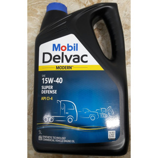 Dầu nhớt Mobil Delvac Modern 15W40 super defense 5 lít - Dầu nhớt Mobil