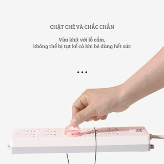 Nút bịt ổ điện 2 chân, 3 chân cao cấp (1 cái)