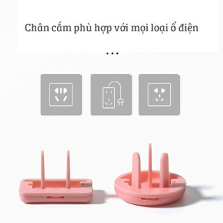 Nút bịt ổ điện 2 chân, 3 chân cao cấp (1 cái)