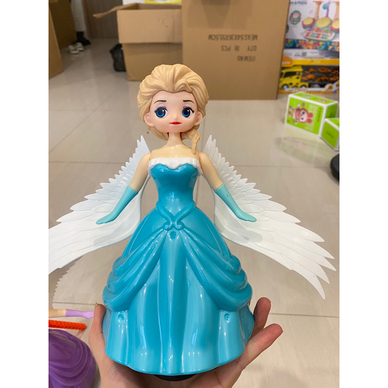 Đồ chơi đèn lồng trung thu hình công chúa dành cho bé có tay cầm