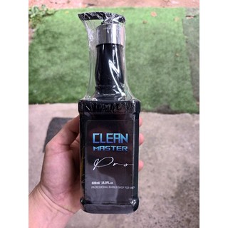 Gel Cạo Râu - Cạo Trọc - Cạo Viền CLEAN MASTER Cao Cấp (Chai Đen 500 ml)