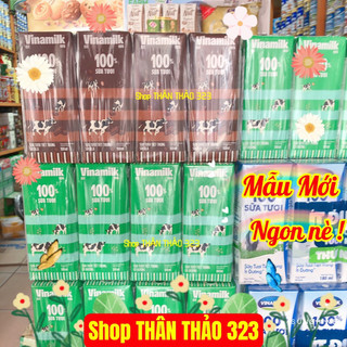 Sữa Tươi Tiệt Trùng Vinamilk 100% (1lốc*4hộp)