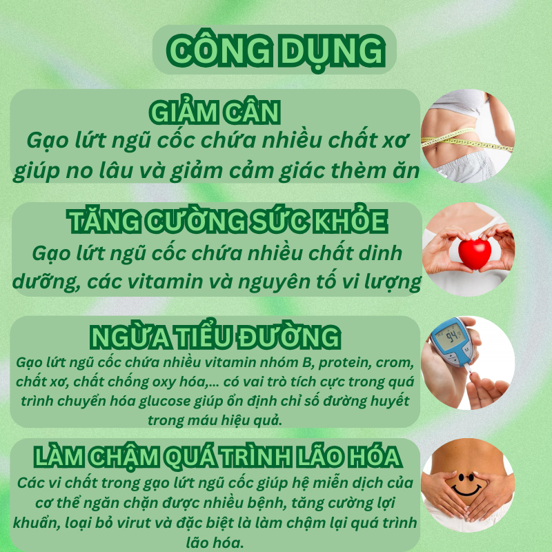 Gạo lứt đỏ ngũ cốc mix hạt sen đậu xanh đậu đen hạt kê ONFOD giảm cân tiểu đường mẹ bầu bé ăn dặm 1kg