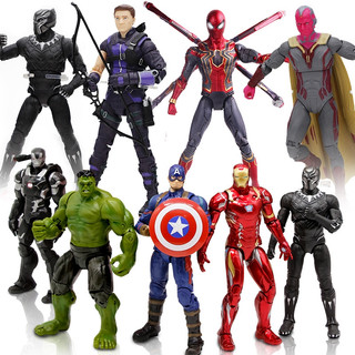 Siêu nhân mô hình siêu anh hùng avenger đa dạng nhân vật cử động khớp đèn led siêu sáng