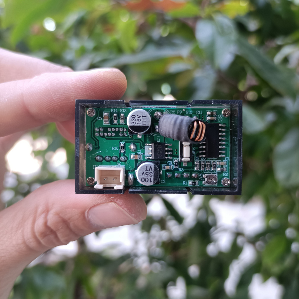 Đồng hồ hiển thị pin vạch màu và số vol