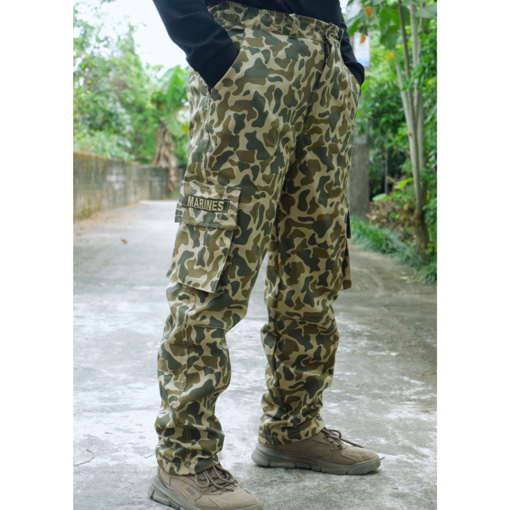 Quần dài kaki túi hộp nam tính mạnh mẽ có thể mặc đi chơi và đi làm