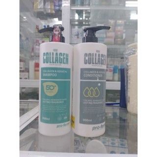 cặp dầu gội collagen hair salon nhật 800ml