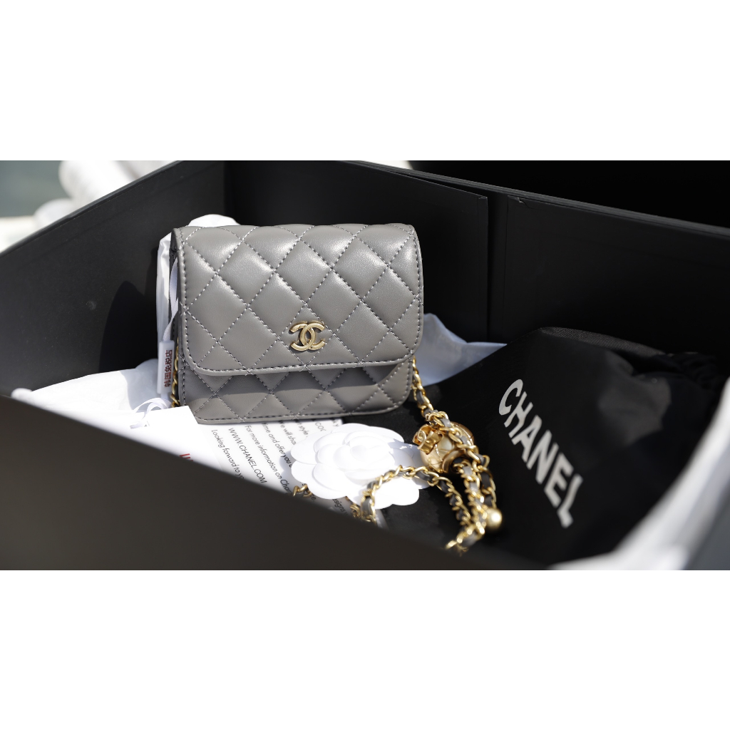 TÚI CHA NEO ON CHAIN CHARM SZ12 DA THẬT