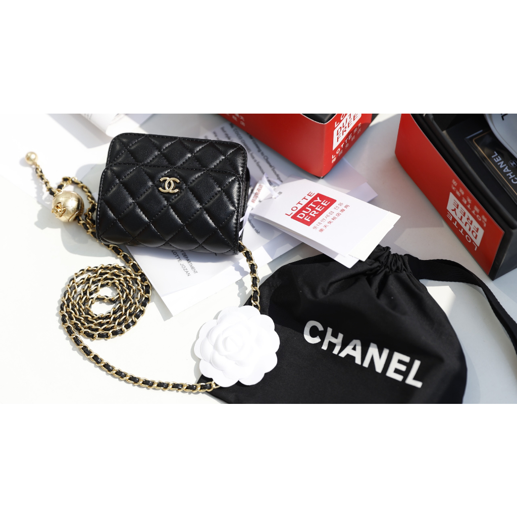 TÚI CHA NEO ON CHAIN CHARM SZ12 DA THẬT