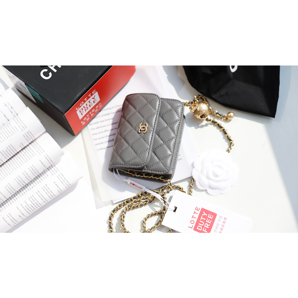 TÚI CHA NEO ON CHAIN CHARM SZ12 DA THẬT