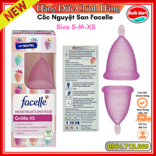 Cốc Nguyệt San Facelle Size S,M,XS