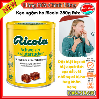 - kẹo ngậm ho ricola 250g đức