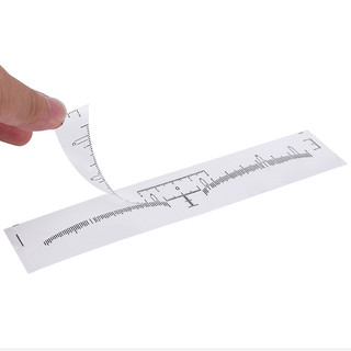 Thước dán, đo vẽ lông mày (set 10 chiếc)