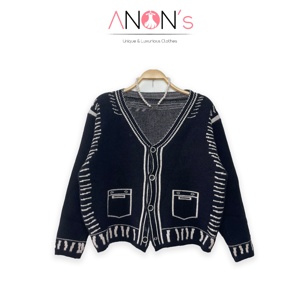 Cardigan nữ thu đông nhiều mẫu 2HAND ảnh tự chụp