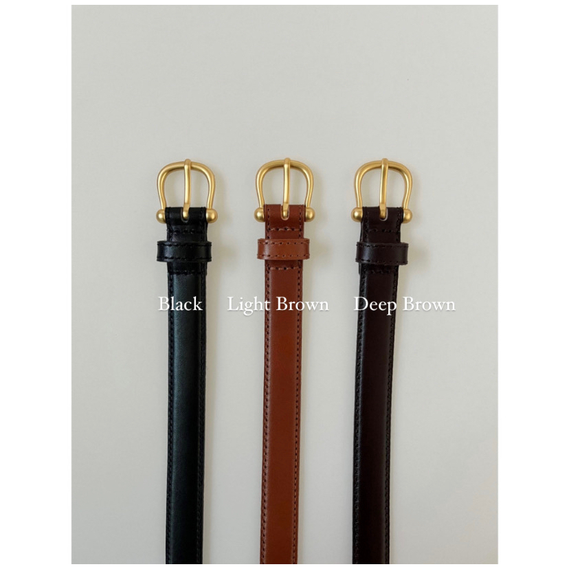 Thắt Lưng Da Bò Hàn Quốc