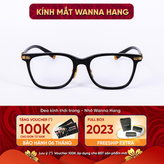 Gọng kính nam nữ đẹp nhựa chống tia UV cao cấp Chrome Hearts Wanna Hang DARLIN WHCH32