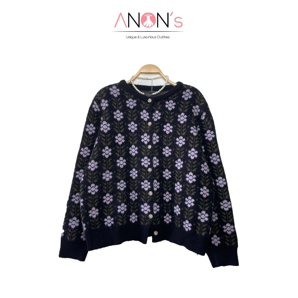 Cardigan nữ thu đông nhiều mẫu 2HAND ảnh tự chụp