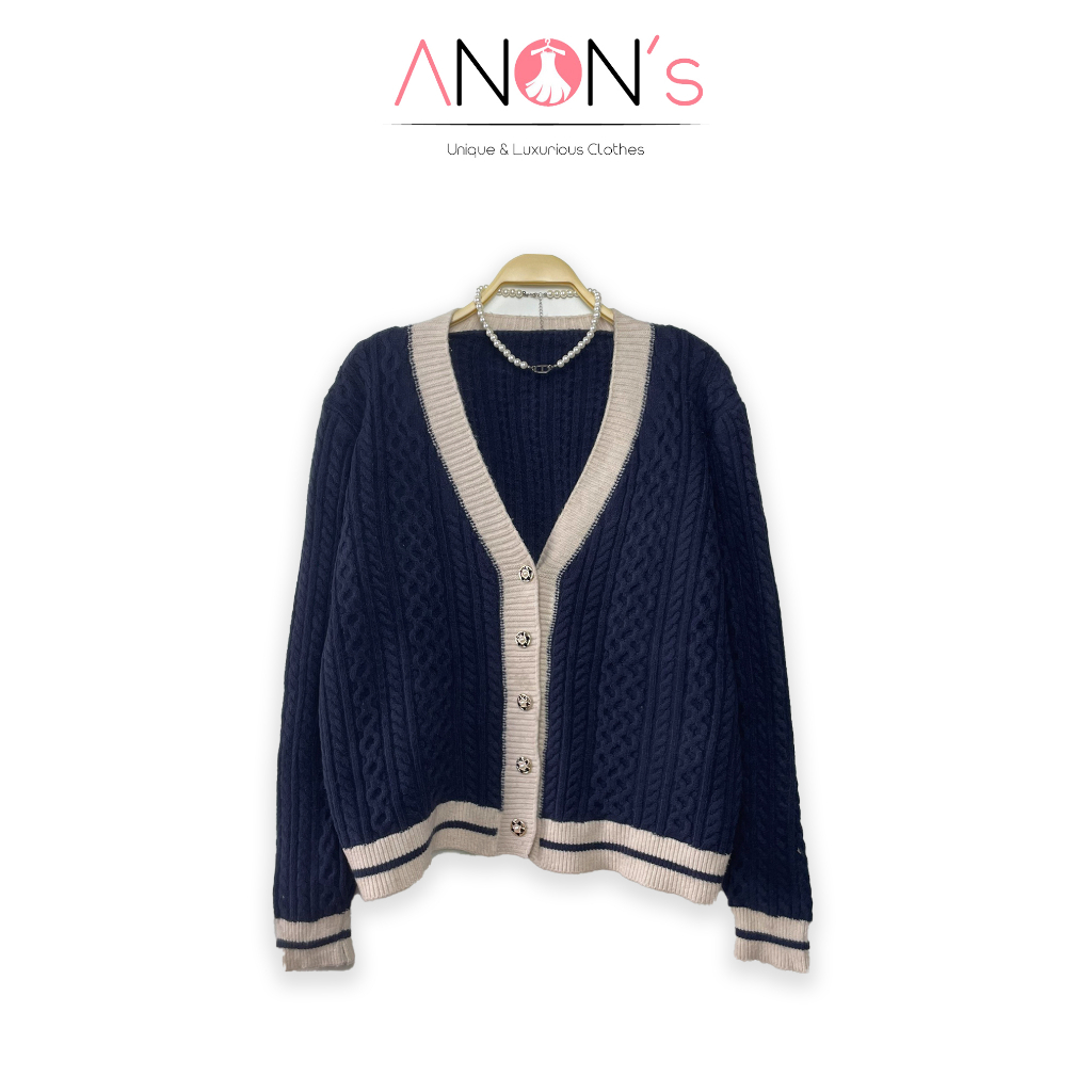 Cardigan nữ thu đông nhiều mẫu 2HAND ảnh tự chụp