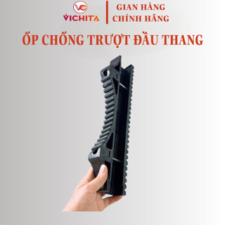 Ốp chống trượt thang nhôm rút đơn VICHITA - ốp cao su chống trượt cho thang rút đơn leo trụ điện, leo cây