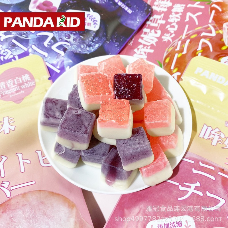 Kẹo Dẻo Sữa Chua Trái Cây Panda Kid Gói 58g