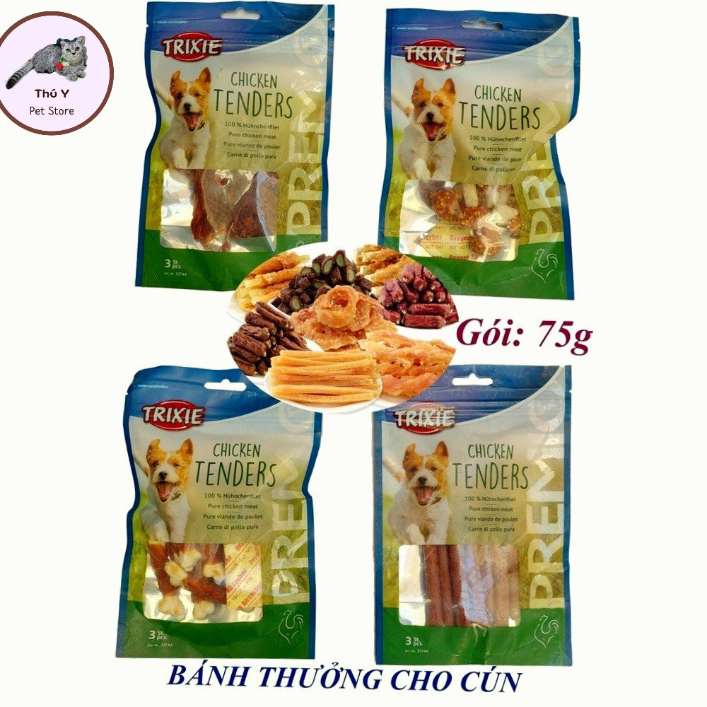 Snack cho chó Trixie - Bánh thưởng, ăn vặt nhiều vị cho chó