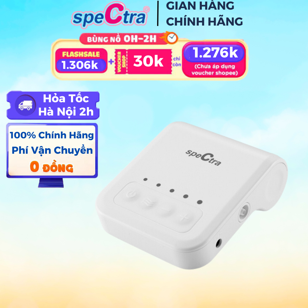 Máy hút sữa điện đơn Spectra Q - Bảo hành chính hãng 12 tháng