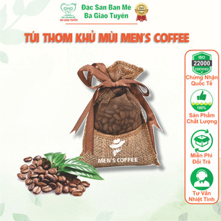 Túi thơm cà phê Men's Coffee - Túi thơm treo xe hương thơm tự nhiên