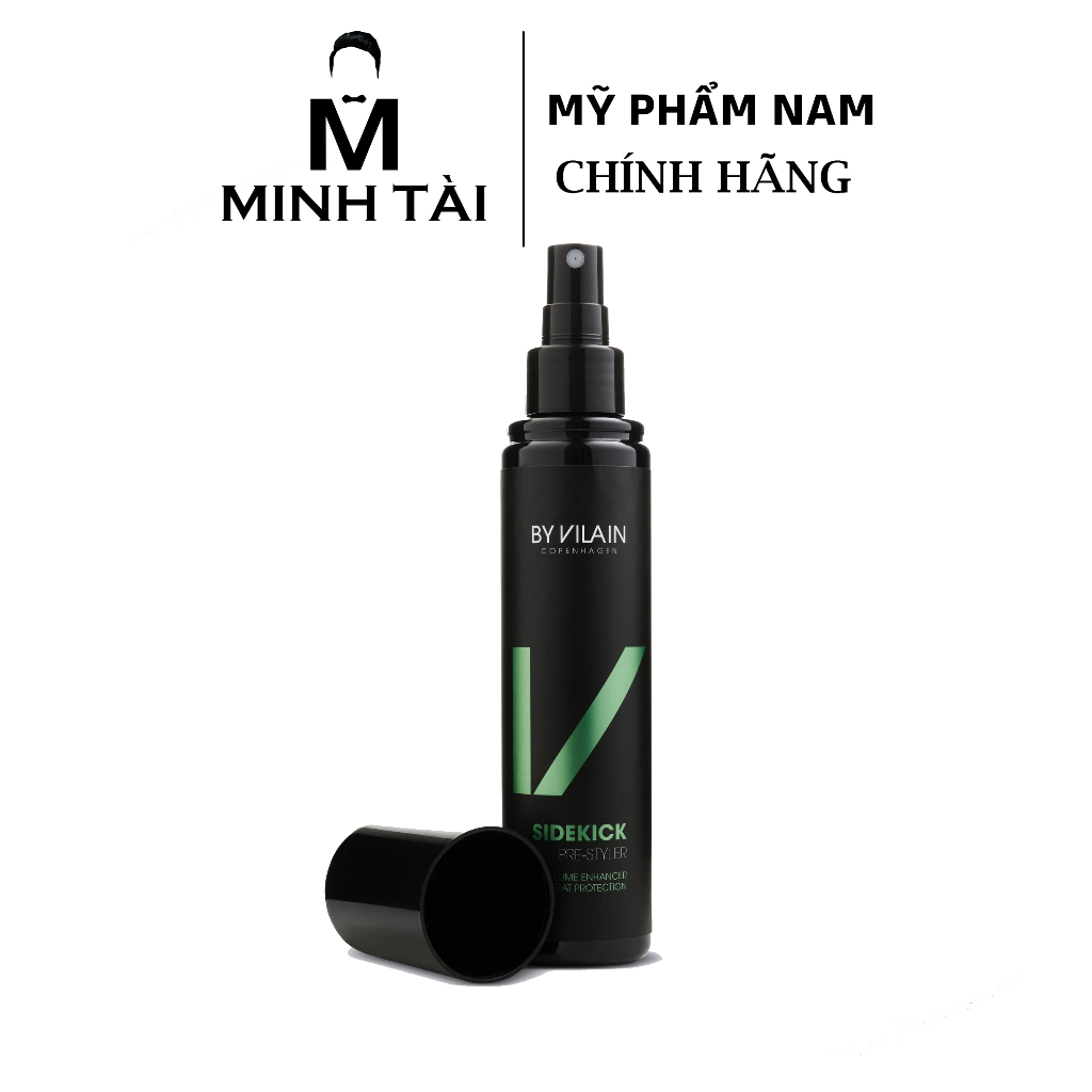 Xịt Dưỡng Tóc , Xịt Tạo Phồng Pre-Styling BY VILAIN Side Kick 155ml - Hàng Chính Hãng