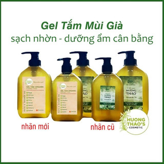 Gel tắm mùi già sạch nhờn dưỡng ẩm chai 500ml, gel tắm tự nhiên - hương thảo cosmetics