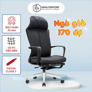 Ghế công thái học Nghia Furniture Ergonomic 01 - E01 ngả lưng vượt trội 170 độ