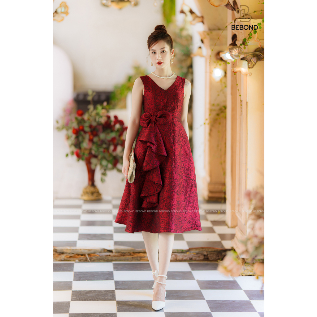 BEBOND - ĐẦM SÁT NÁCH PHỐI NƠ- MARY DRESS