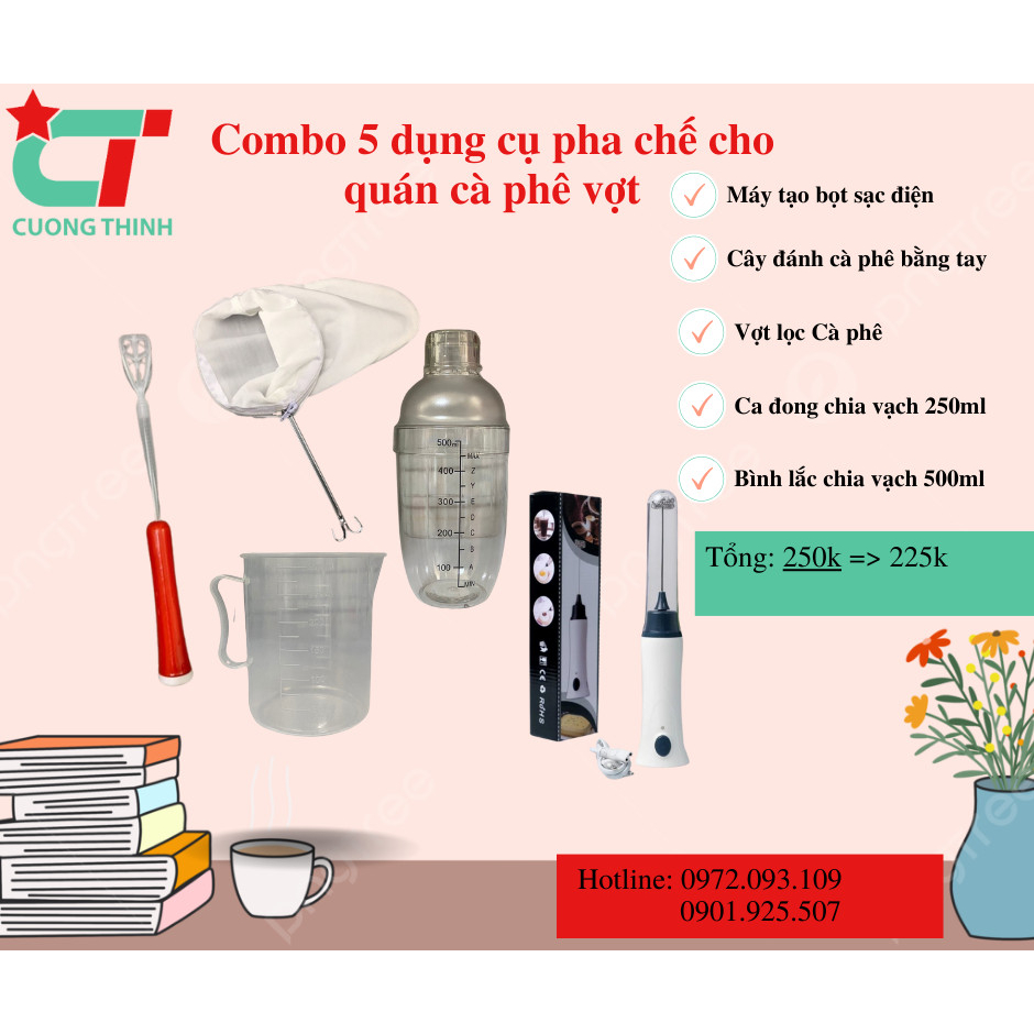 Combo Dụng Cụ 5,6,7,8,10 món chuyên dụng
