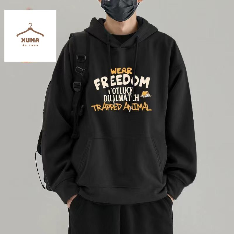 Áo Hoodie nam nữ unisex form rộng mặc cực đẹp, chất nỉ cotton Hàn cao cấp, hợp mọi thời đại - HOODIE562