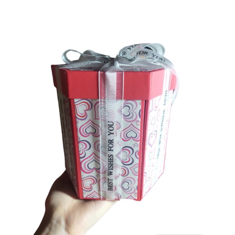 Hộp quà hình lục giác