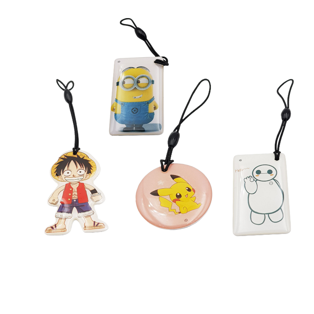 Thẻ RFID 125Khz Móc Khóa Đặc Biệt Sao Chép Được T5577 thẻ từ