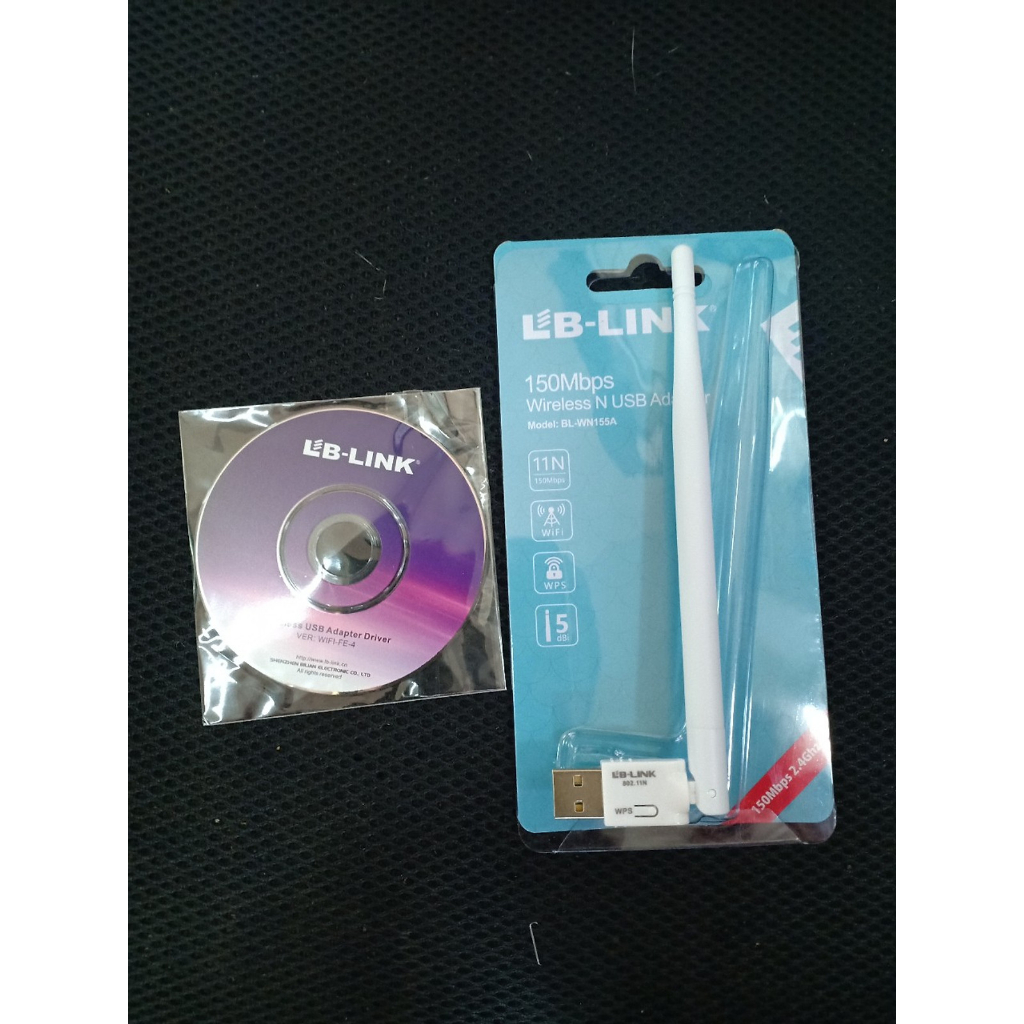 Bộ thu Wifi USB LB-Link BL-WN155A-150Mbps 1 râu Mới