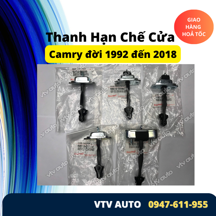 Thanh Hạn Chế Cửa Toyota Camry Các Đời từ 1992 đến 2018
