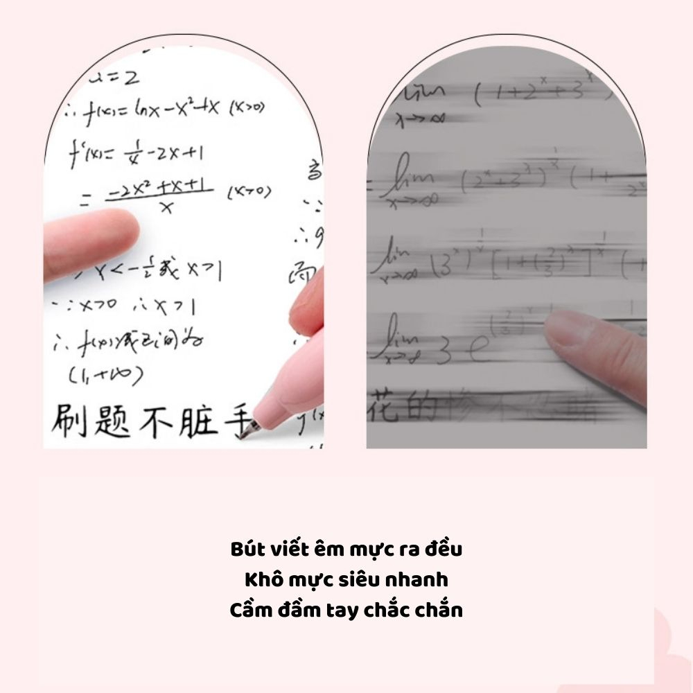 Bút gel FWXOO Happy Sumer Thỏ Gấu Thiết Kế Sáng Tạo Đáng Yêu -Tiệm Bút SHIORI