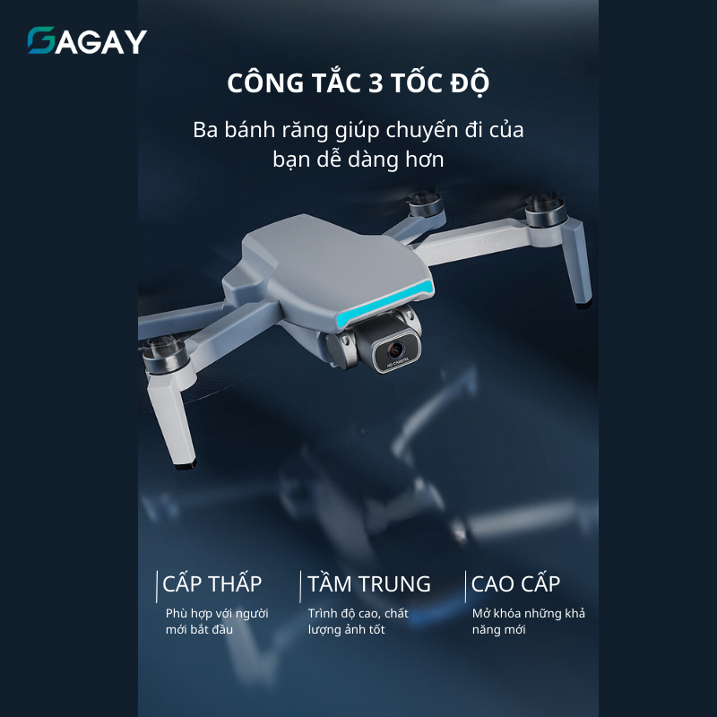 Flycam cao cấp F1, máy bay điều khiển từ xa có định vị GPS, hình ảnh HD, thời lượng pin lâu, giữ vị trí tốt | BigBuy360 - bigbuy360.vn