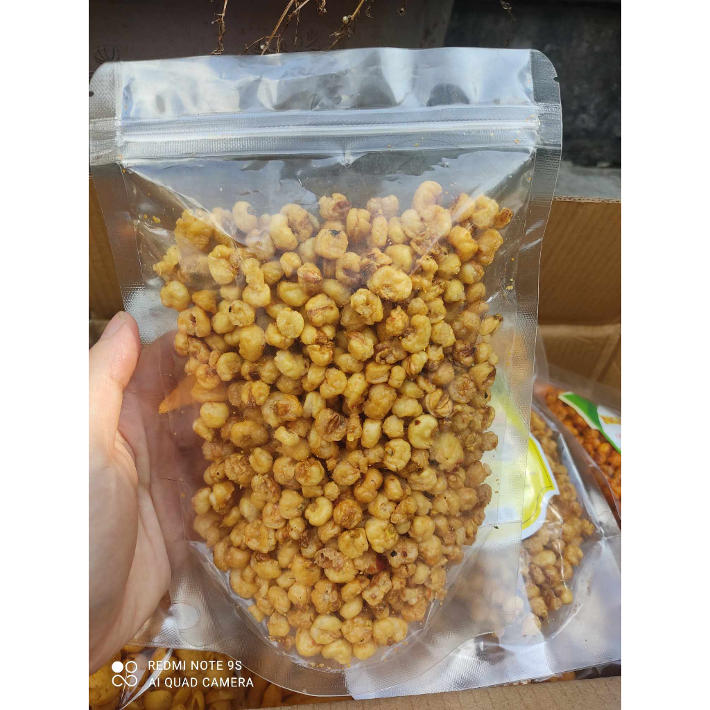 Ngô xóc mắm sấy giòn thơm ngon