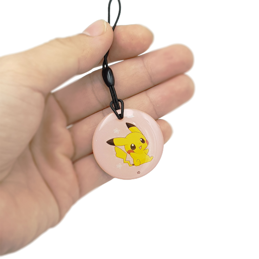 Thẻ RFID 125Khz Móc Khóa Đặc Biệt Sao Chép Được T5577 thẻ từ