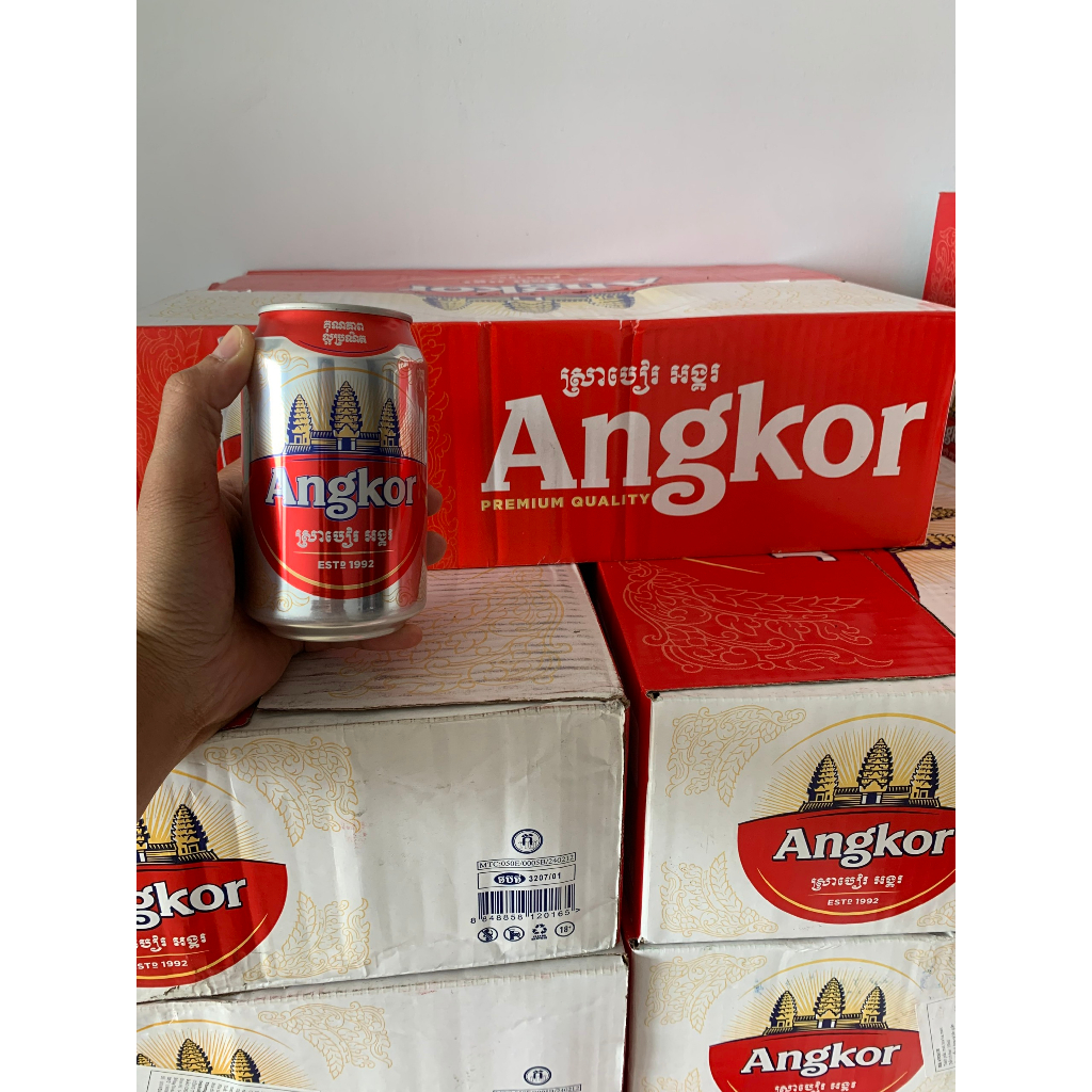 - Bia Angkor CAMBODIA Thùng 24lon*330ml